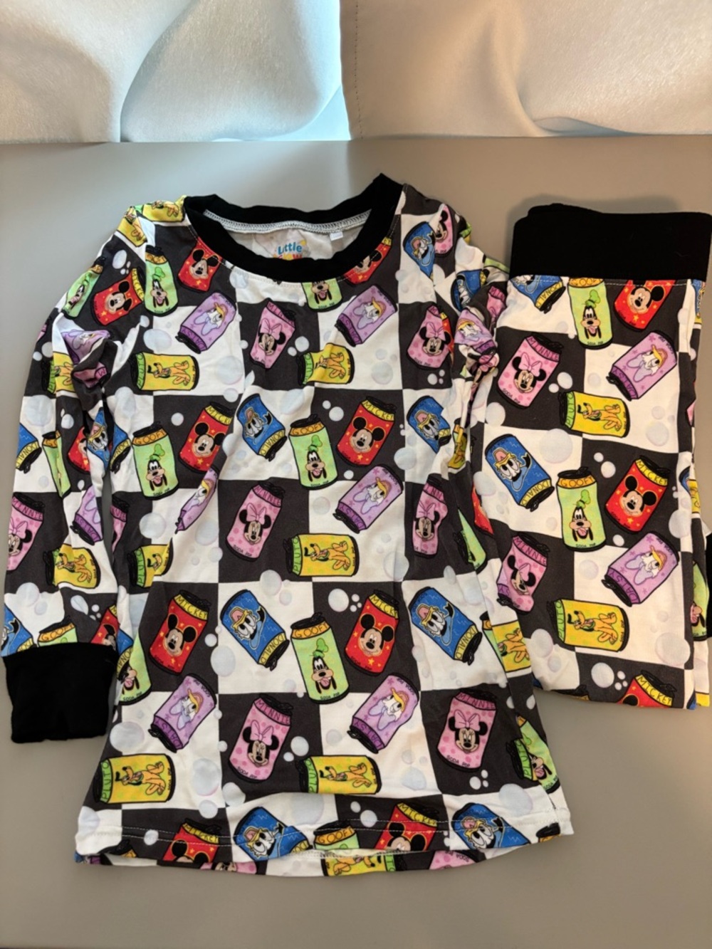 Bamboo Mickey soda cans